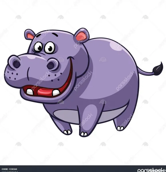  عکس کارتونی اسب آبی