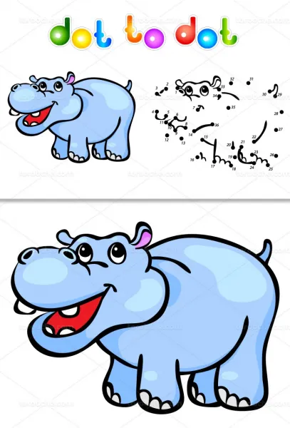  عکس کارتونی اسب آبی