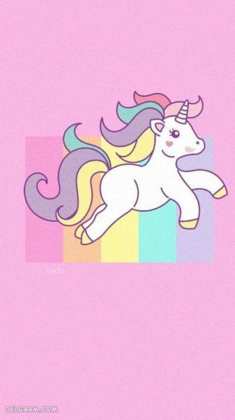  عکس کارتونی اسب تک شاخ