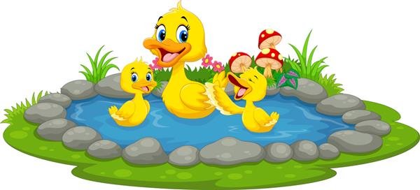  عکس کارتونی اردک