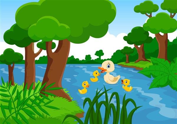  عکس کارتونی اردک