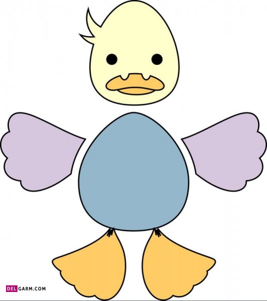  عکس اردک نقاشی