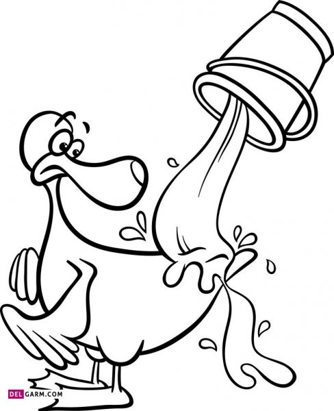  عکس اردک نقاشی