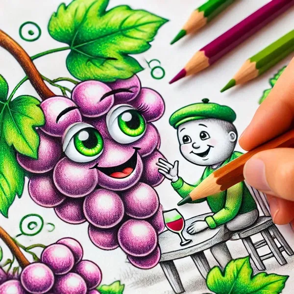 عکس کارتونی انگور