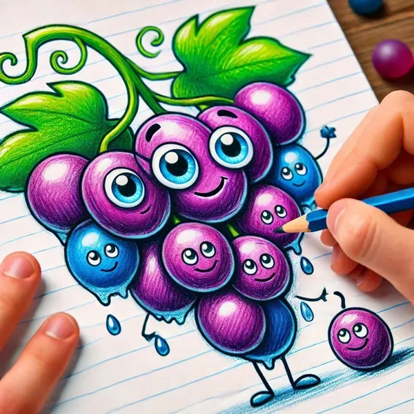  عکس کارتونی انگور