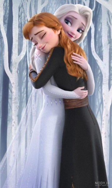  عکس السا و آنا عاشقانه