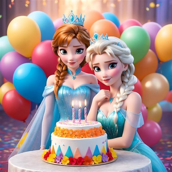  عکس السا و آنا ۱۰۰۰