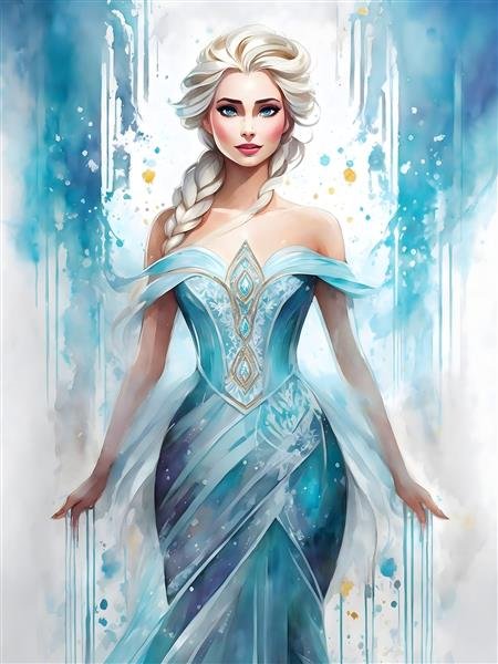  عکس السا و آنا ۱۰۰۰