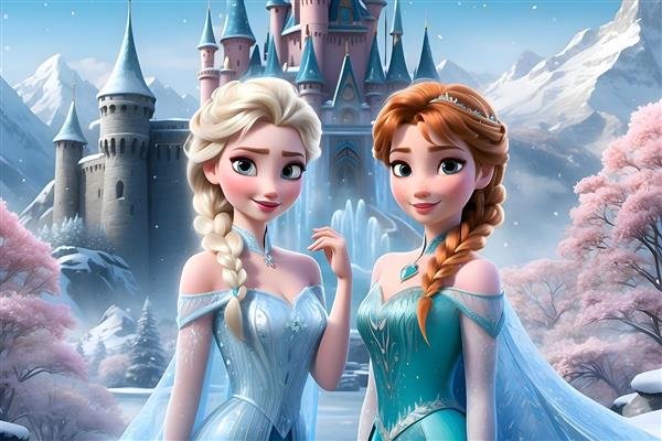 عکس السا و آنا جدید 2