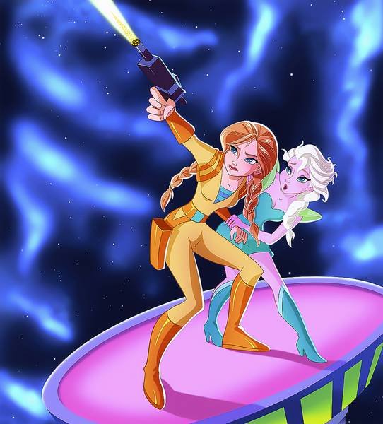  عکس پروفایل السا و آنا واقعی