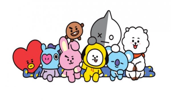  عکس کارتونی بی تی اس