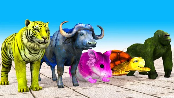  عکس کارتونی ببر