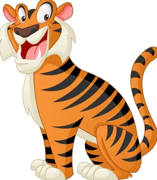  عکس کارتونی ببر