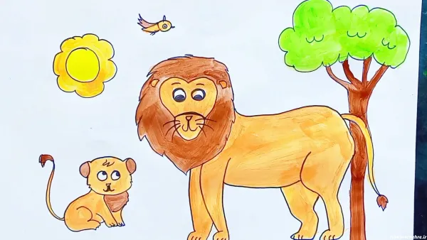  عکس کارتونی ببر