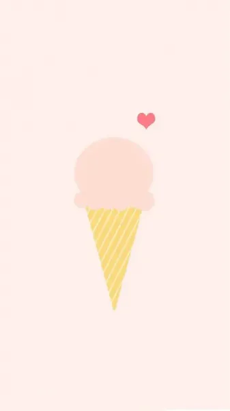  عکس بستنی کارتونی کیوت