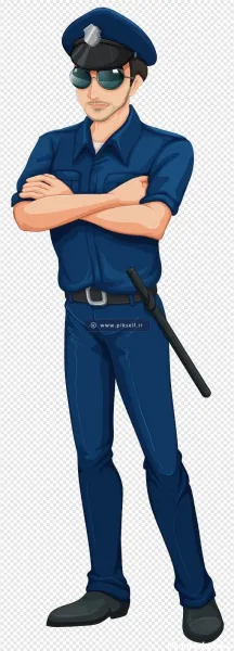  عکس کارتونی پلیس