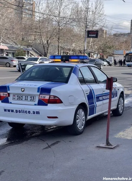 ماشین پلیس واقعی خارجی