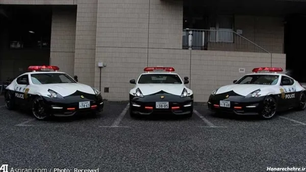 ماشین پلیس واقعی خارجی