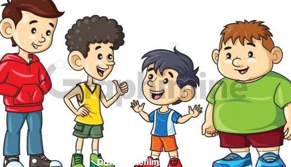 عکس پسر کارتونی ساده