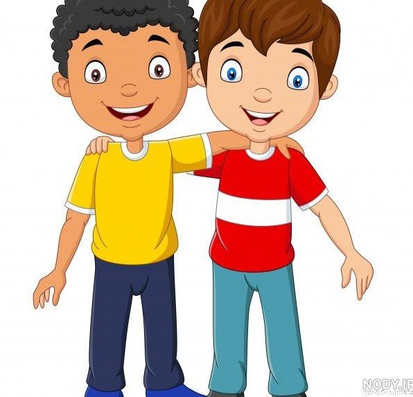 عکس پسر کارتونی ساده