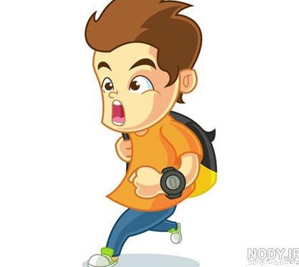 عکس پسر کارتونی ساده