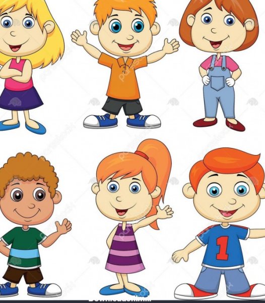 عکس پسر کارتونی ساده