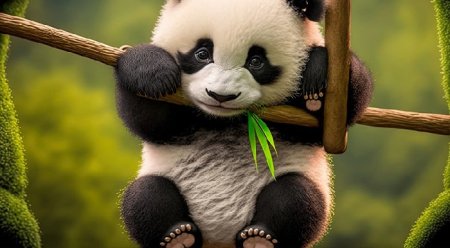  عکس کارتونی پاندا