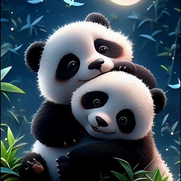  عکس پاندا عاشقانه فانتزی