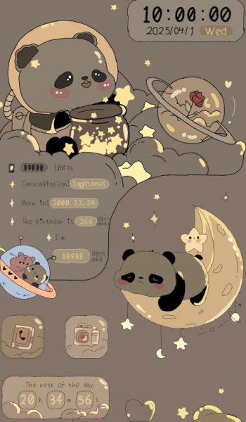  عکس پاندا کیوت فانتزی