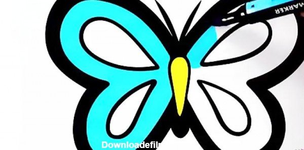  عکس کارتونی پروانه