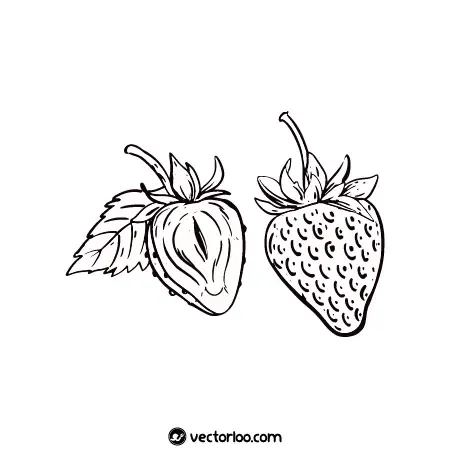  عکس کارتونی توت فرنگی