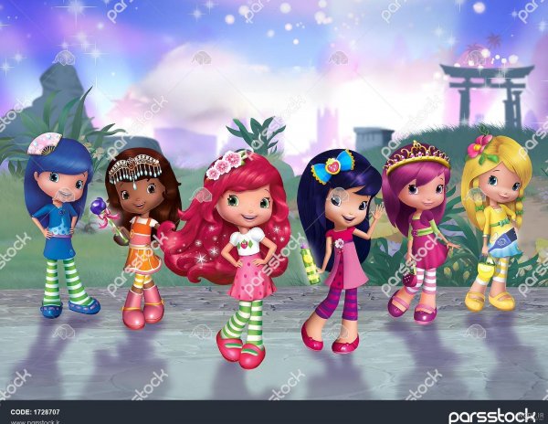  عکس دختر توت فرنگی واقعی