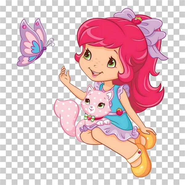  عکس دختر توت فرنگی و دوستانش