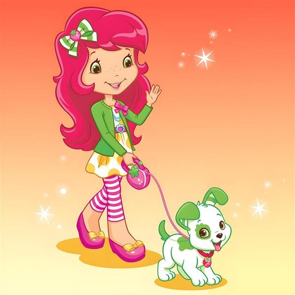  عکس دختر توت فرنگی و دوستانش