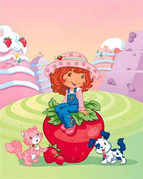  عکس دختر توت فرنگی و دوستانش