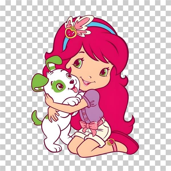  عکس دختر توت فرنگی و دوستانش