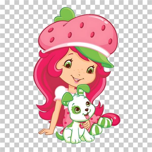  عکس دختر توت فرنگی و دوستانش