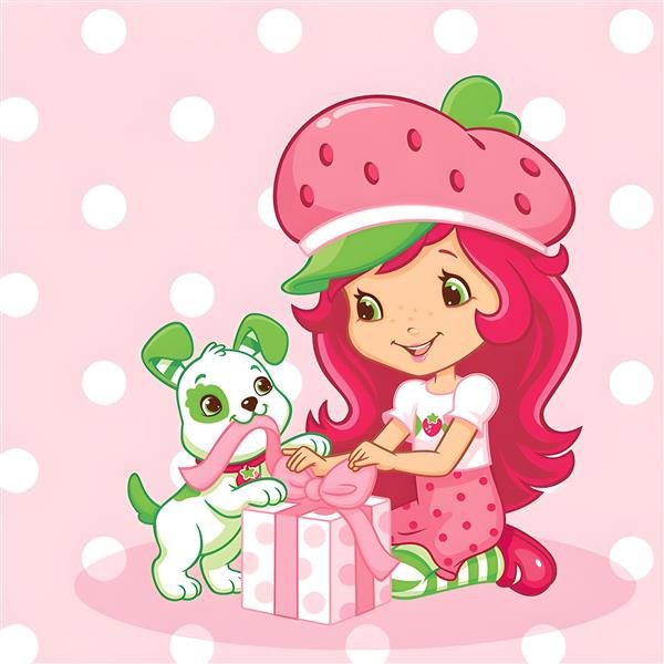  عکس دختر توت فرنگی جدید