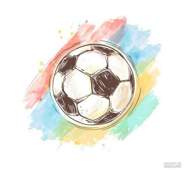  عکس توپ فوتبال کارتونی