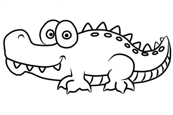 عکس کارتونی تمساح