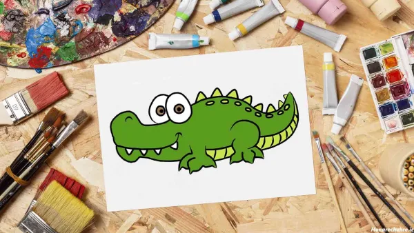  عکس کارتونی تمساح