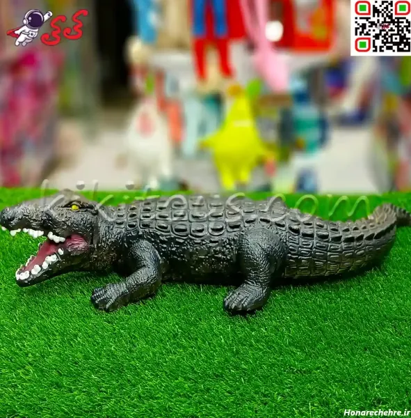 نقاشی تمساح ساده و آسان