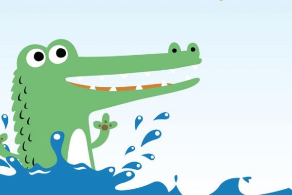  نقاشی تمساح ساده و آسان