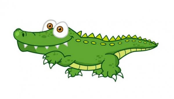 عکس تمساح کارتونی