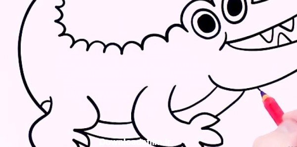  عکس تمساح کارتونی