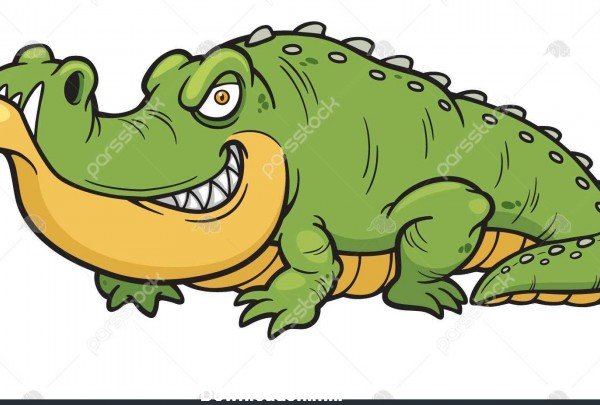  عکس تمساح کارتونی