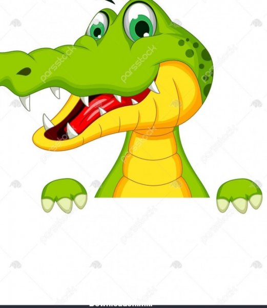  عکس تمساح کارتونی