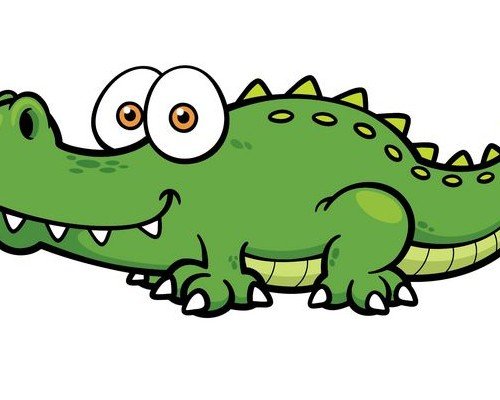  عکس تمساح کارتونی