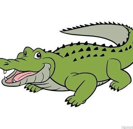  عکس تمساح کارتونی