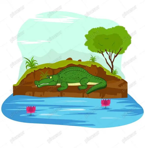  عکس تمساح گوگولی